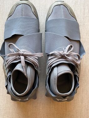 Y-3 Qasa High (Vista Grey, 11.5)